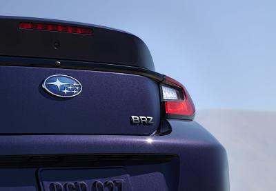 Subaru BRZ Series.Purple - rear detail