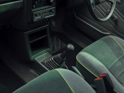 Kia Pride EV - interior