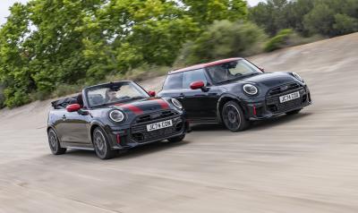 Mini JCW Convertible and hatch