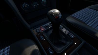 Interior of Mercedes 190E 2.5-16 Evo II in Assetto Corsa Evo