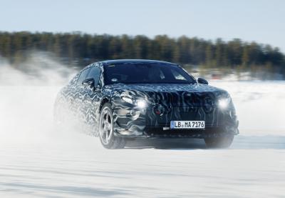 Mercedes-AMG four-door EV prototype