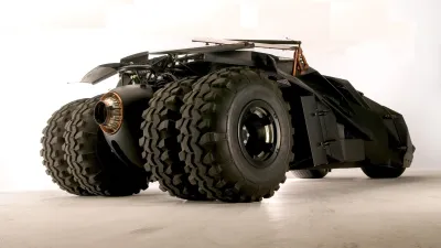 Tumbler Batmobile replica - rear