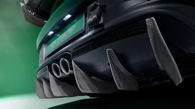 Manthey Racing 992 Porsche 911 GT3 RS, diffuser