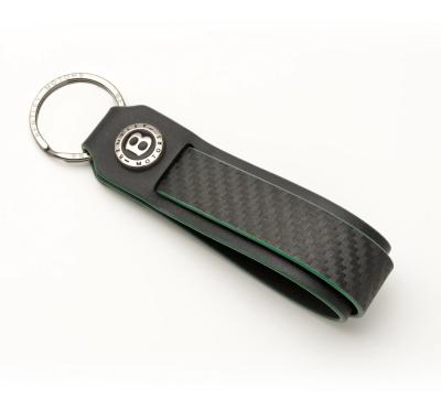 Bentley carbon fibre keyring