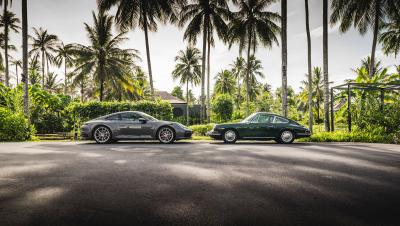 Porsche 911 - 992 and original