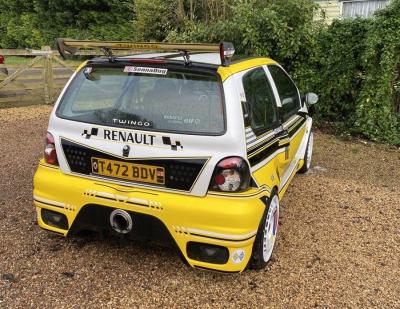 Rear-engined Renault Twingo - rear