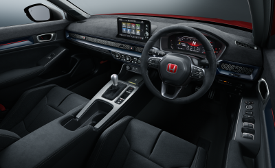 Honda Civic Type R Racing Black Package interior