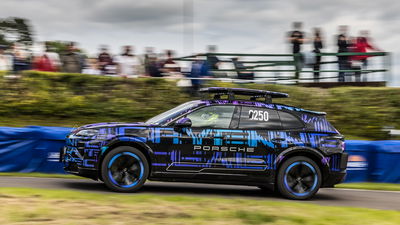 Porsche Cayenne EV prototype