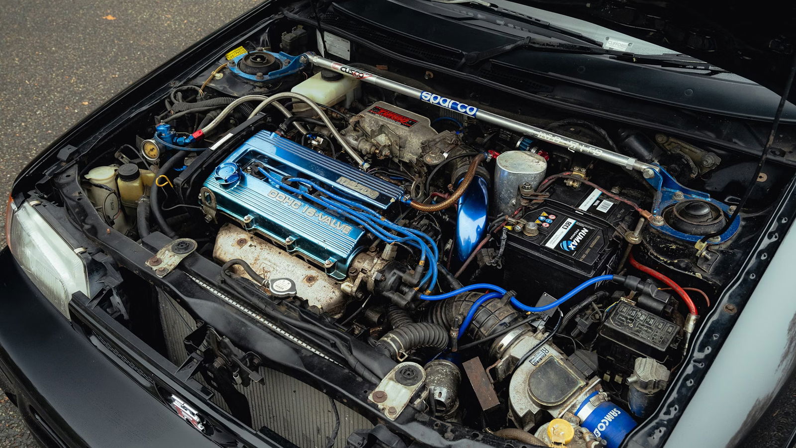 Mazda 323 GT-R, engine