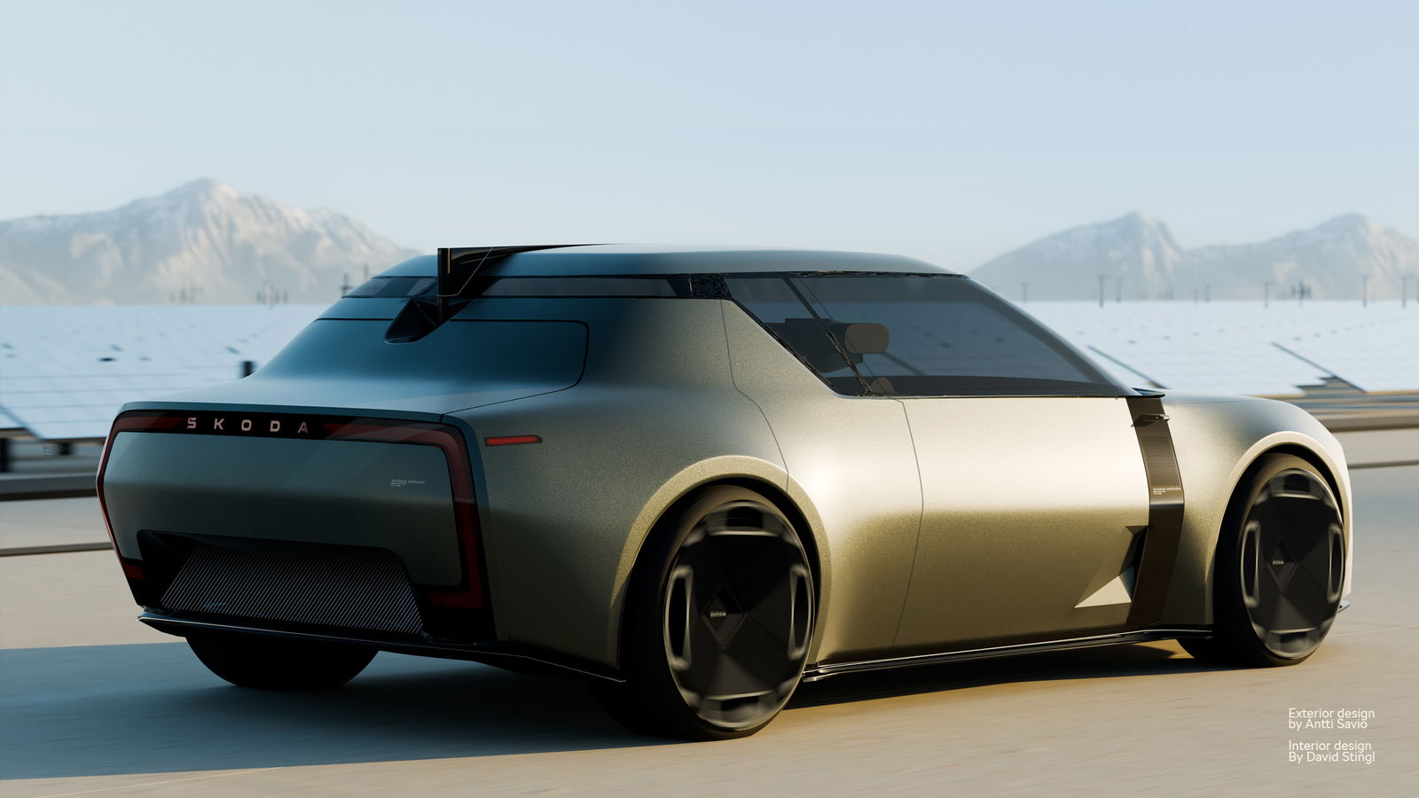 Skoda 1000 MBX concept - rear