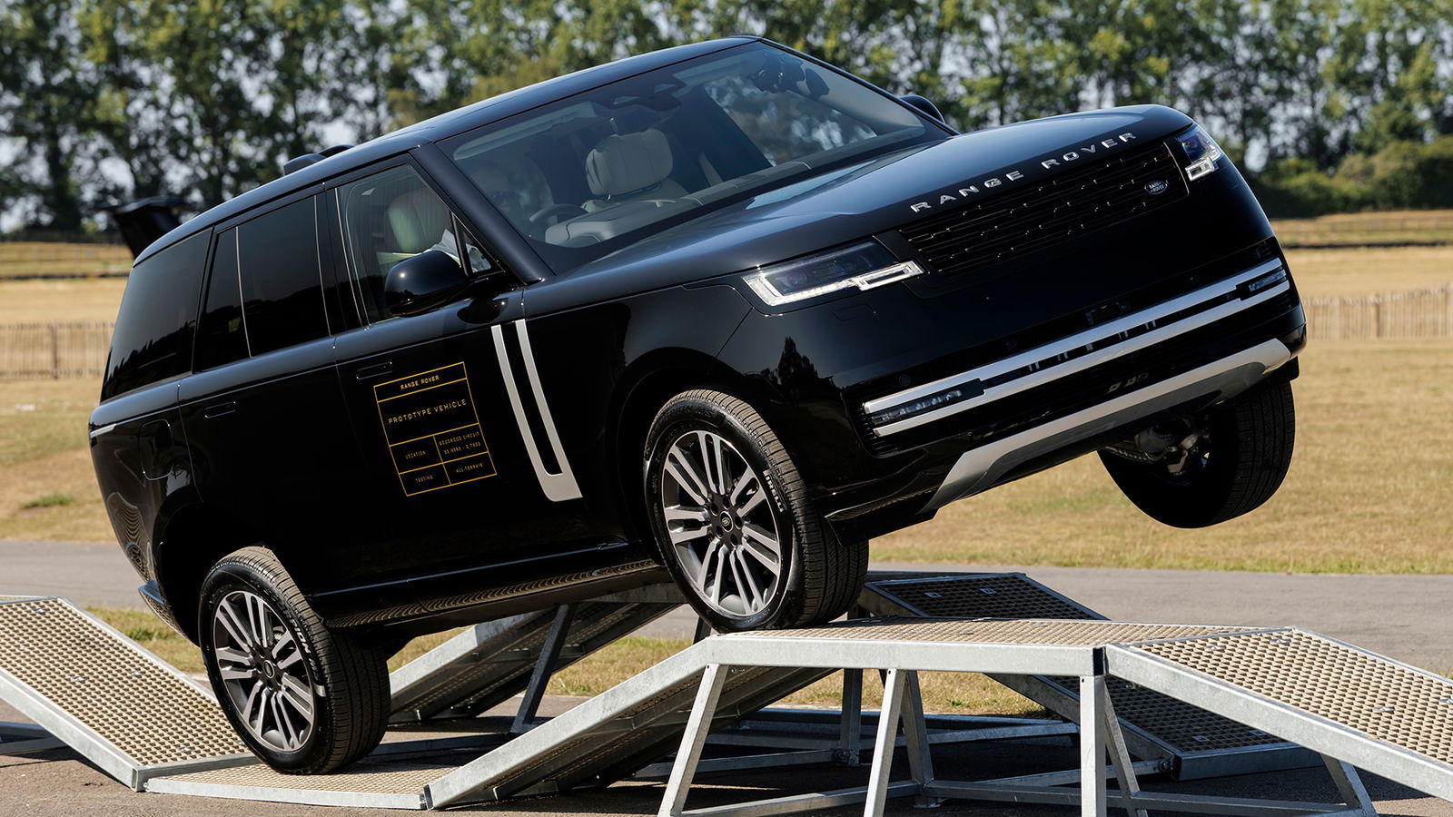 Range Rover Electric prototype