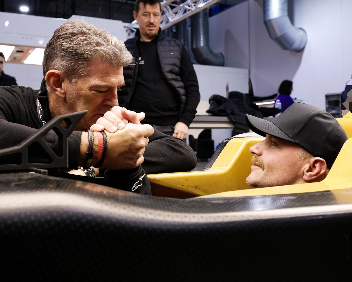 The Cadillac F1 team features the experienced hands of Bottas and Perez