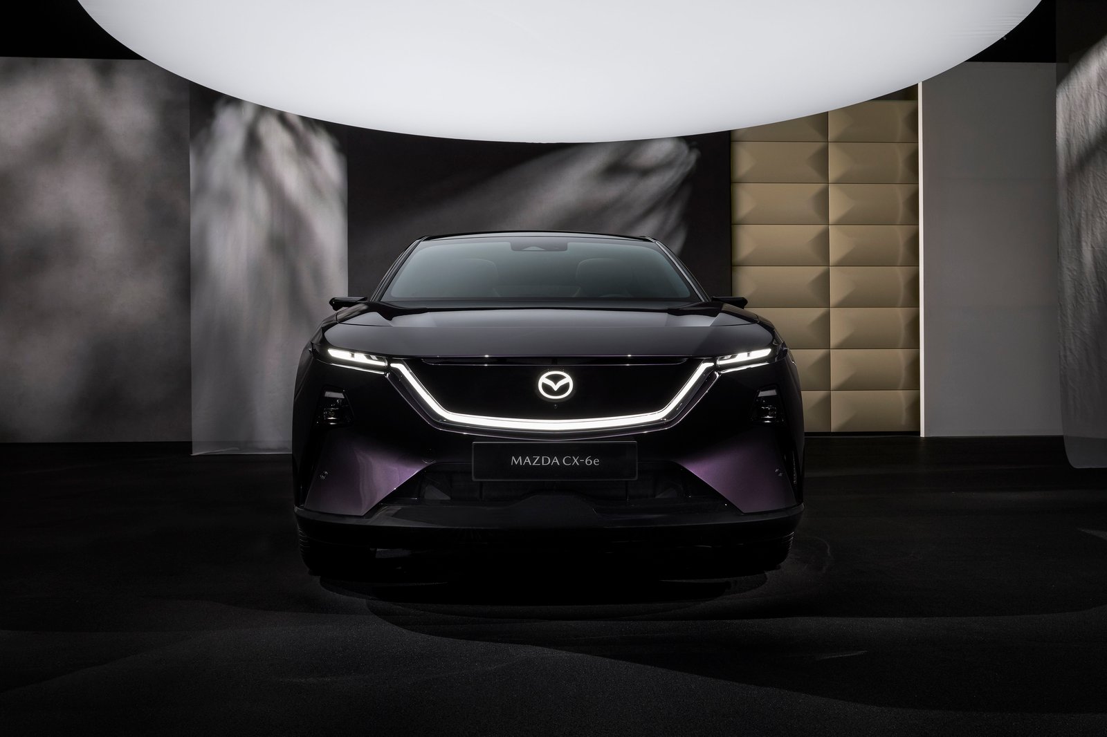 The Mazda CX-6e - exterior