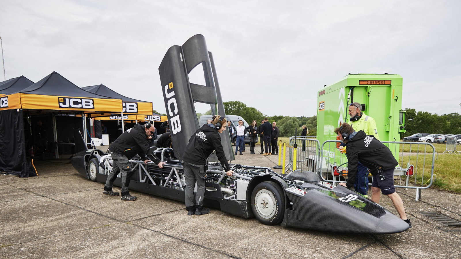 JCB Hydromax - testing