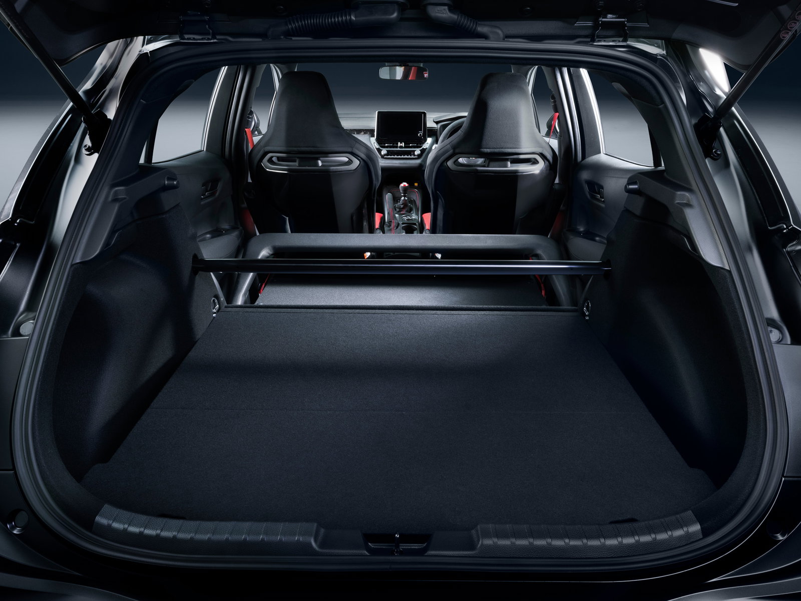 Toyota GRMN Corolla - interior, rear