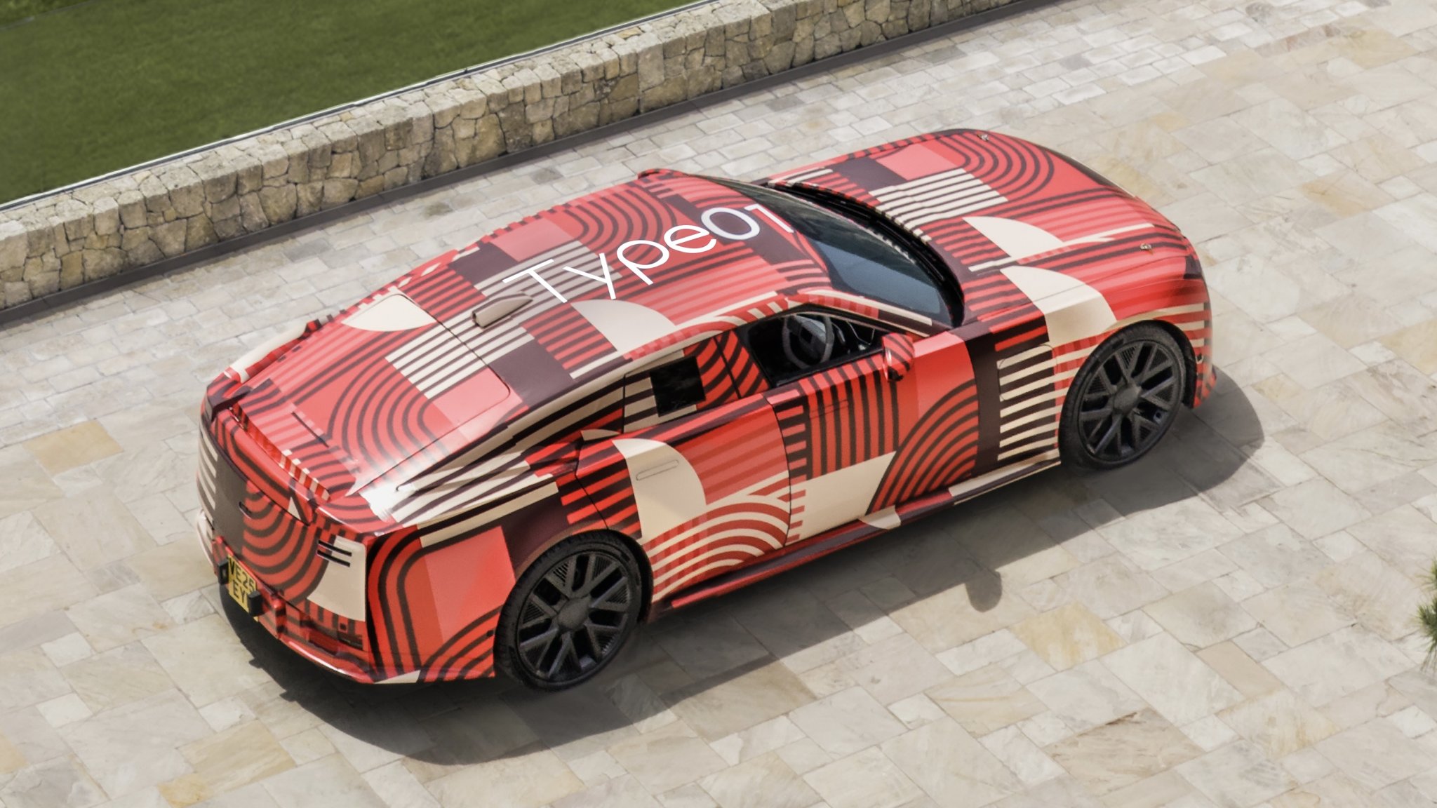 Jaguar Type 01 prototype - rear