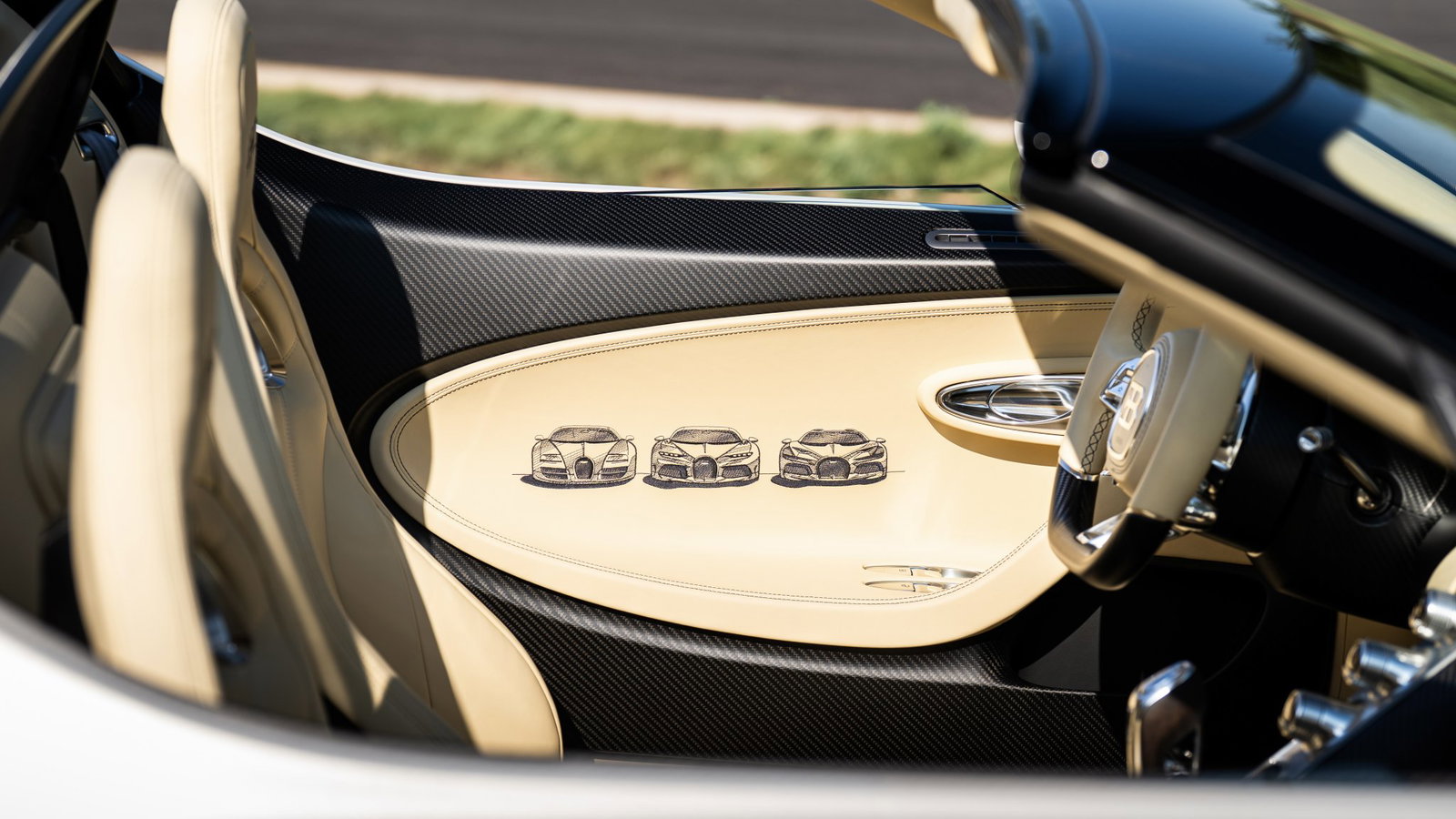 Final Bugatti Mistral - interior detail