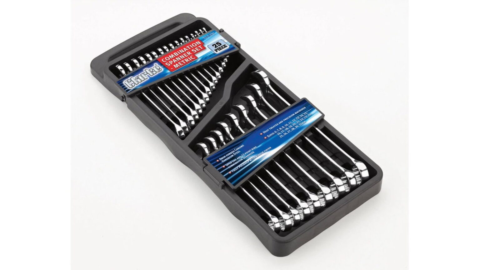 The Clarke CHT804 Combination Spanner Set Means You’ll Never be Caught Out Again