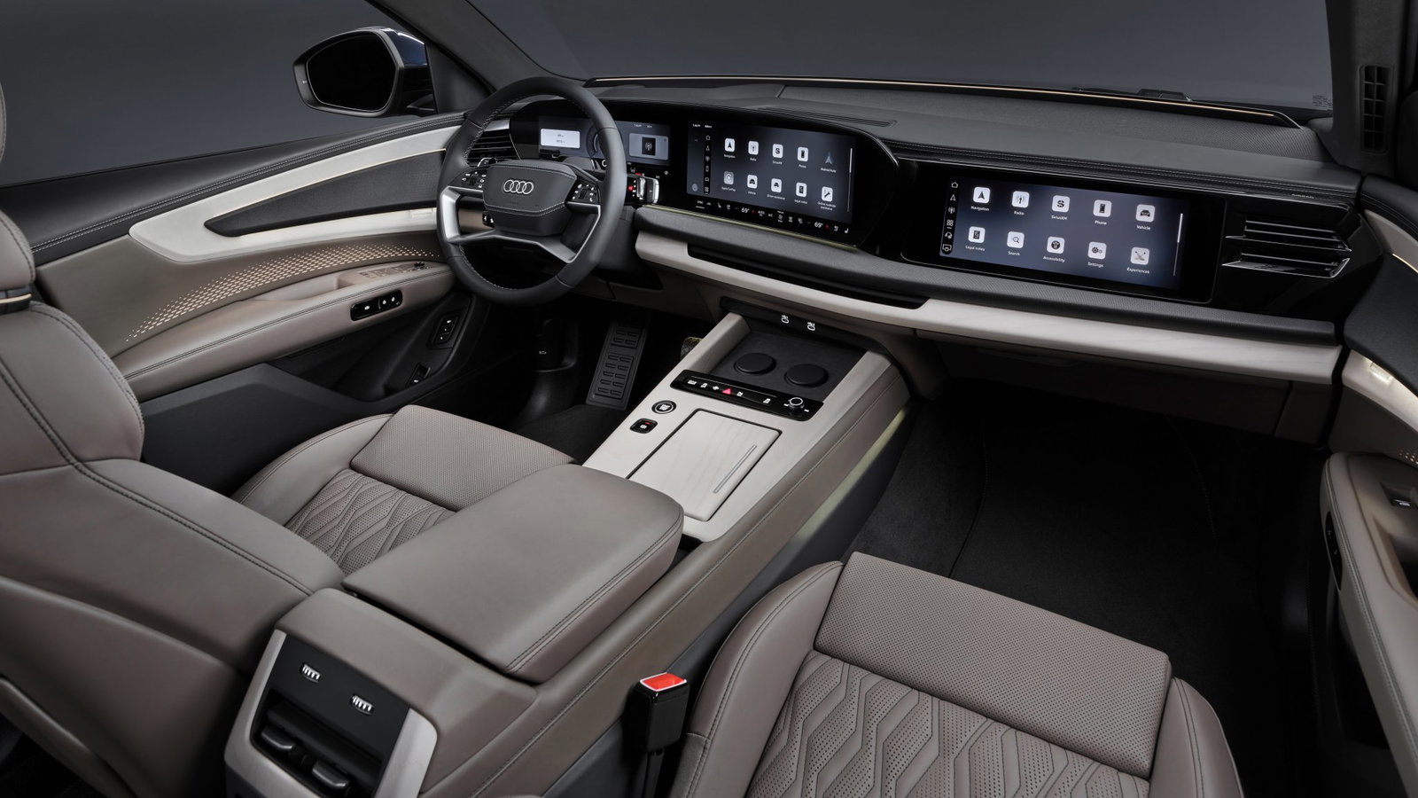Audi Q9 - interior, front